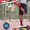 AND1 Chaos Basketball: Official Size 7 (29.5 inches) Rubber - Deep Channel Construction, Made for Indoor Outdoor Games (Black Hole) - 4 of 4