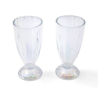 Americana 2pk Milkshake Glassware - Bullseye's Playground™