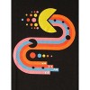 PacMan Ghost Chase Men's Black Tshirt - 2 of 2