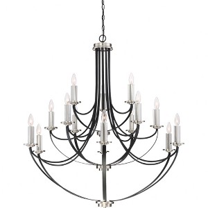 Quoizel Lighting Alana 15 - Light Chandelier in  Mystic Black - 1 of 4