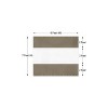 Covers&All Outdoor Clear Panel Curtain, Outdoor Curtains for Patio, Waterproof & Weather Resistant Tarp - 2 of 4