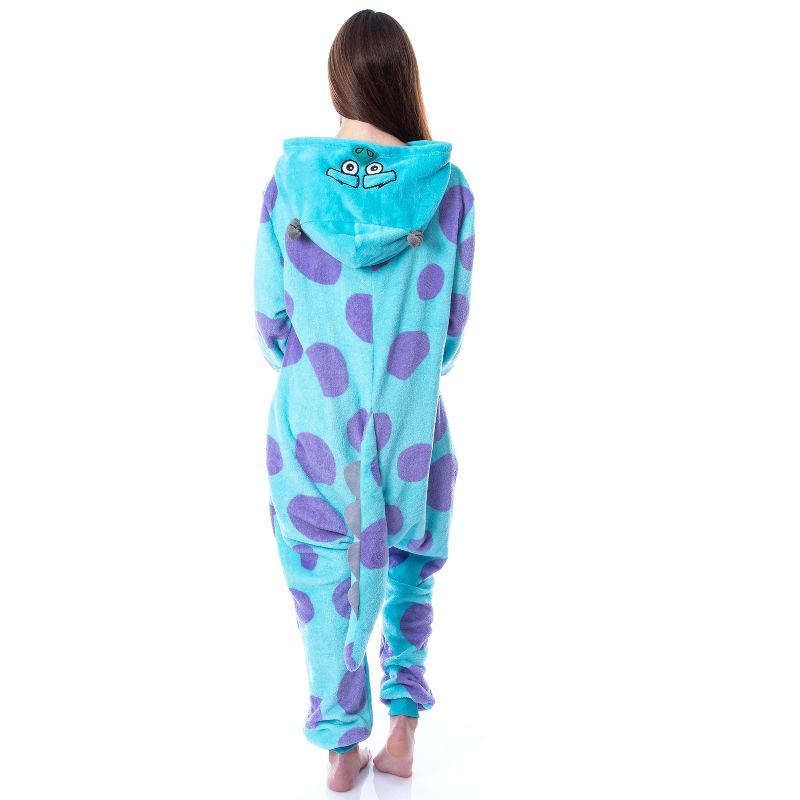 Disney Monsters Inc Adult Sulley Kigurumi Costume Union Suit Pajama, 5 of 8