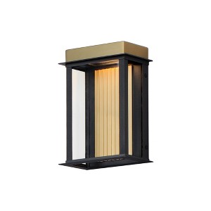 Maxim Lighting Rincon 1 - Light Wall Light in  Black/Gold - 1 of 1