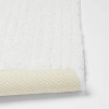 2pk Quick Dry Bath Rug Set White - Threshold™ : Target