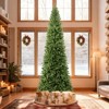 Costway 12 FT Artificial Christmas Tree & Quick Power Connector 2536 Branch Tips 1030 Warm White LED Lights - 4 of 4