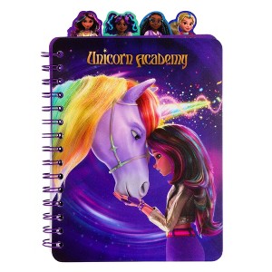 Inkology, LLC Unicorn Academy 4-Tab Spiral Notebook With 160 Dotted Sheets | 6 x 9 Inches - 1 of 4