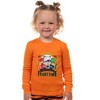 PJ Masks Toddler Boys Gekko Catboy Owlette Halloween Sleep Pajama Set Orange - 4 of 4