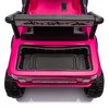 12V Kids Ride-On Electric Jeep Car, 6-Wheel 4 Motors Ride-On UTV W/Remote, LED, Music & Bluetooth, USB, MP3 & Microphone Ports, Slow Start - 2 of 4