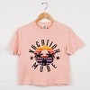 Simply Sage Market Vacation Mode Circle Boxy Crop Top - 3 of 4