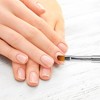 Unique Bargains Double Head Nail Painting Brushes for Polish Painting Home DIY Black 1 Pc - 2 of 4