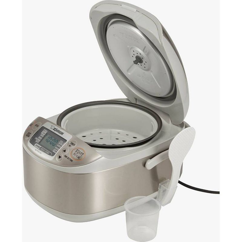 Zojirushi  5.5 Cup Micom Rice Cooker and Warmer - Stainless - NS-TSC10A, 3 of 17