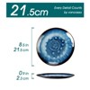 vancasso 4 Piece Porcelain Dinnerware Set, Porcelain dessert Plate - 2 of 4