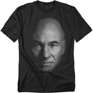 Men's Star Trek The Next Generation Picard Oversized Face T-Shirt - 1 of 4