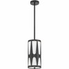 Crystorama Lighting Royston 1 - Light Pendant in  Black - 3 of 4