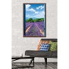 Trends International Lavender Field Framed Wall Poster Prints - 2 of 4