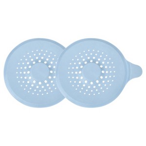 Unique Bargains Round Anti-Slip Bathroom with Suction Cups Drain Protectors - 1 of 4