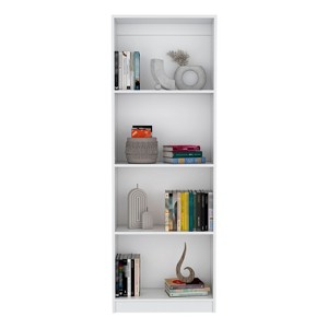NicBex 71.7" Tall 5-Shelf Storage Cabinet with 2 Doors, Bookcase for Home Office, Living Room, Bedroom, Modern Industrial Style - 1 of 4