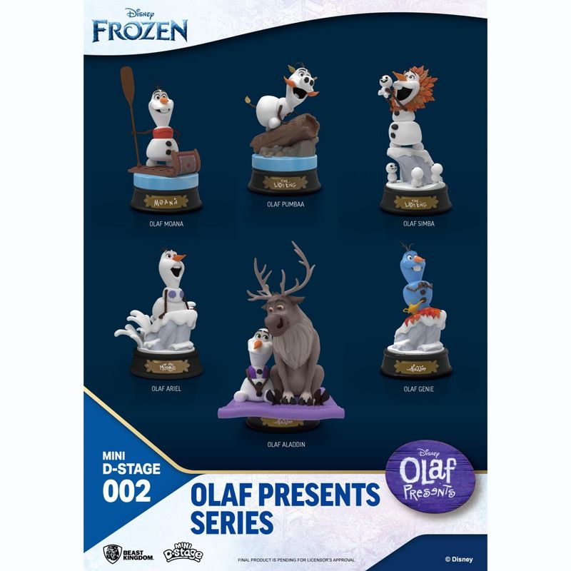 Olaf Presents Series Set(6 PCS) (Mini Diorama Stage), 1 of 8