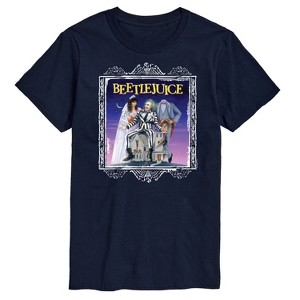 Men's - Beetlejuice - Movie Character Cover Short Sleeve Graphic T-Shirt - 1 of 4