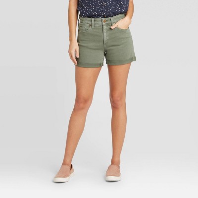 target womens denim shorts