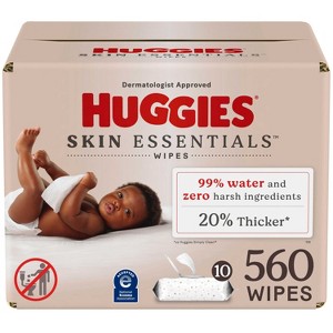 Huggies Skin Essentials Baby Wipes - 1 of 4