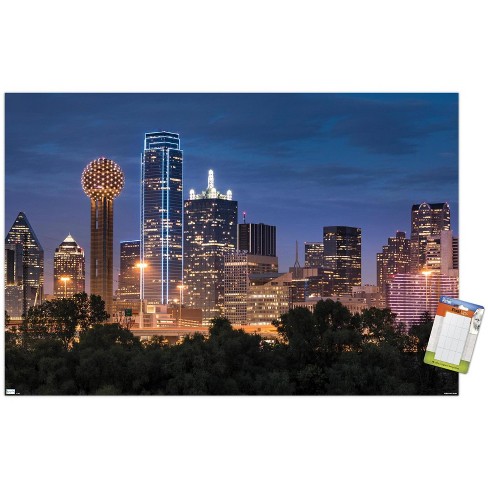 Trends International Nfl Dallas Cowboys - Neon Helmet 23 Unframed Wall  Poster Print White Mounts Bundle 22.375 X 34 : Target