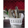 LunaLulink 2 Divided Cutlery Storage Holder Spoon Chopsticks Basket Kitchen Organizer - 3 of 4