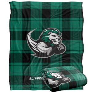 Slippery Rock University Campus Plaid Spirit Silky Touch Super Soft Throw Blanket 50x60 - 1 of 4