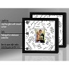 Americanflat 14x14 Black Wedding Signature Picture Frame Displays 5x7 Photo with Polished Glass (2 Pack) - 4 of 4