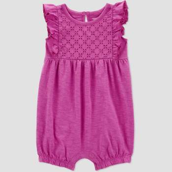 Carter's Just One You® Baby Girls' Eyelet Romper - Pink