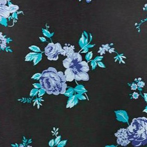 blue rose ditsy bouquet