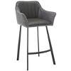 Rodi Counter Stool - BST3019 - Grey/Black - Safavieh - 4 of 4
