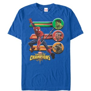 Men's Marvel Contest of Champions Spider-Man Battle T-Shirt - 1 of 4