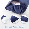 LISM 20"x 54" Breathable Full Body Pillow Insert with Cover,Soft Bed Pillow for Sleeping - 4 of 4