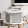 IRIS USA Letter Legal Size Plastic File Box, Home Organizing Storage Container - 2 of 4
