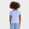 Girls' Short Sleeve Ringer T-Shirt - art class™ - 3 of 4
