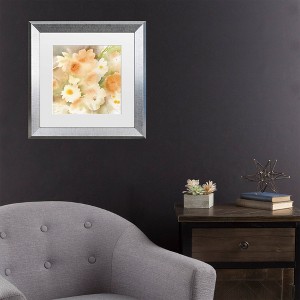 Trademark Fine Art Sheila Golden Garden Glow 2 Matted Framed Art - 1 of 4