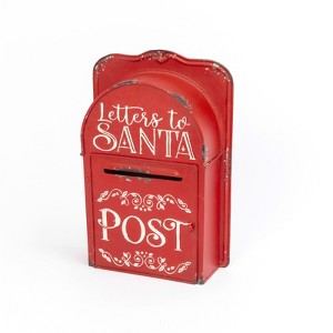 Gerson Red Santa Mailbox Indoor Christmas Decor 15.35 in. - 1 of 1