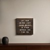 Slickblue Funny Weirdo Quote Wood Sign – Rustic 7x7 Wall Art – Unique Home Decor Plaque, Multiple Color Options - 2 of 3