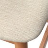 Buylateral 2pk Newington Cane Counter Height Barstools Light Oak Finish/Beige - 4 of 4