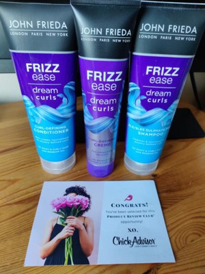 John Frieda Frizz Ease Dream Curls Conditioner, Hydrates And