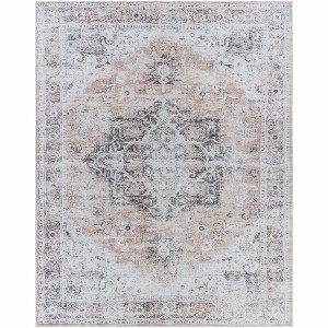 Mark & Day West Okoboji Washable Woven Indoor Area Rugs Gray - 1 of 4