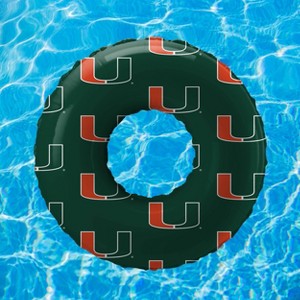 NCAA Miami Hurricanes 48" Inflatable Pool Float - 1 of 3