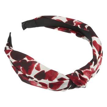 Unique Bargains Women's Fashion Leopard Knot Headband 1 Pc