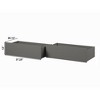 AFI Furnishings Urban Bed Drawers Twin-Full Grey - 4 of 4