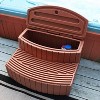 Good Ideas Sora Steps Lightweight Weatherproof Outdoor & Indoor Storage Step, Terra Cotta - 3 of 4