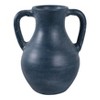 Terracotta Pottery Vase with Handle - Rustic Flower Container - Decorative Farmhouse Accent for Home, Office, Bedroom, Living Room - 2 of 4