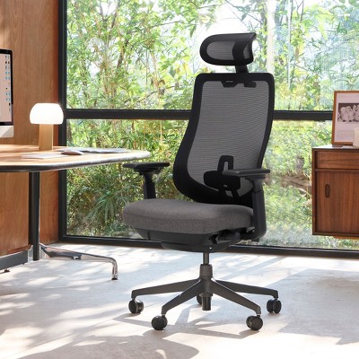 COLAMY ATLAS Ergonomic Mesh Back Office Chair with Slide Seat