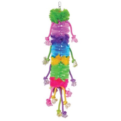 Prevue Pet Products Calypso Creations Caterpillar Bird Toy 62665