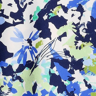 deep sea navy multi floral